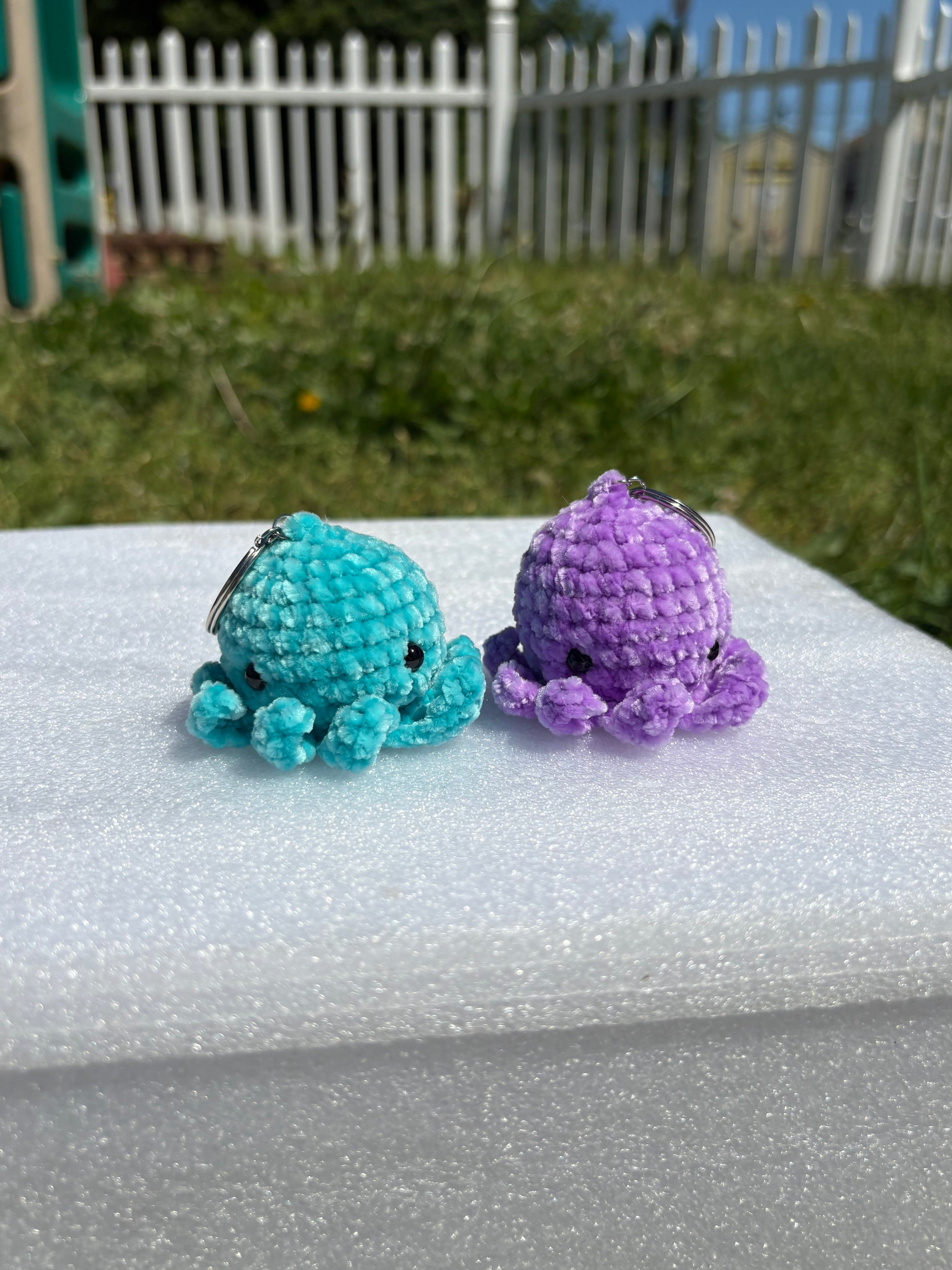 Octopus keychain