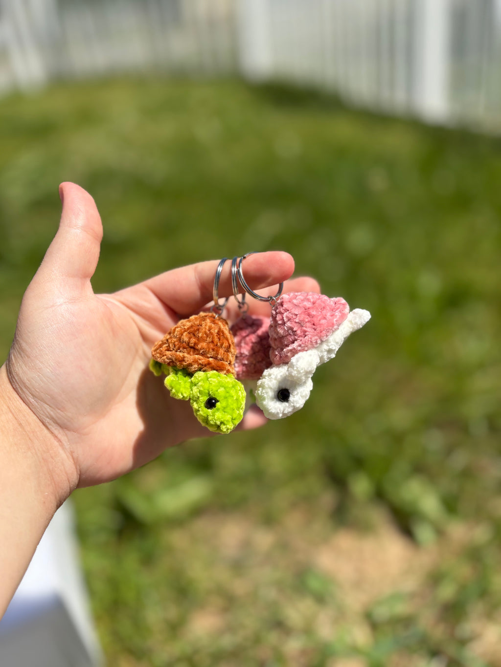 Turtle keychain