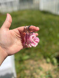 Breast cancer awareness keychain