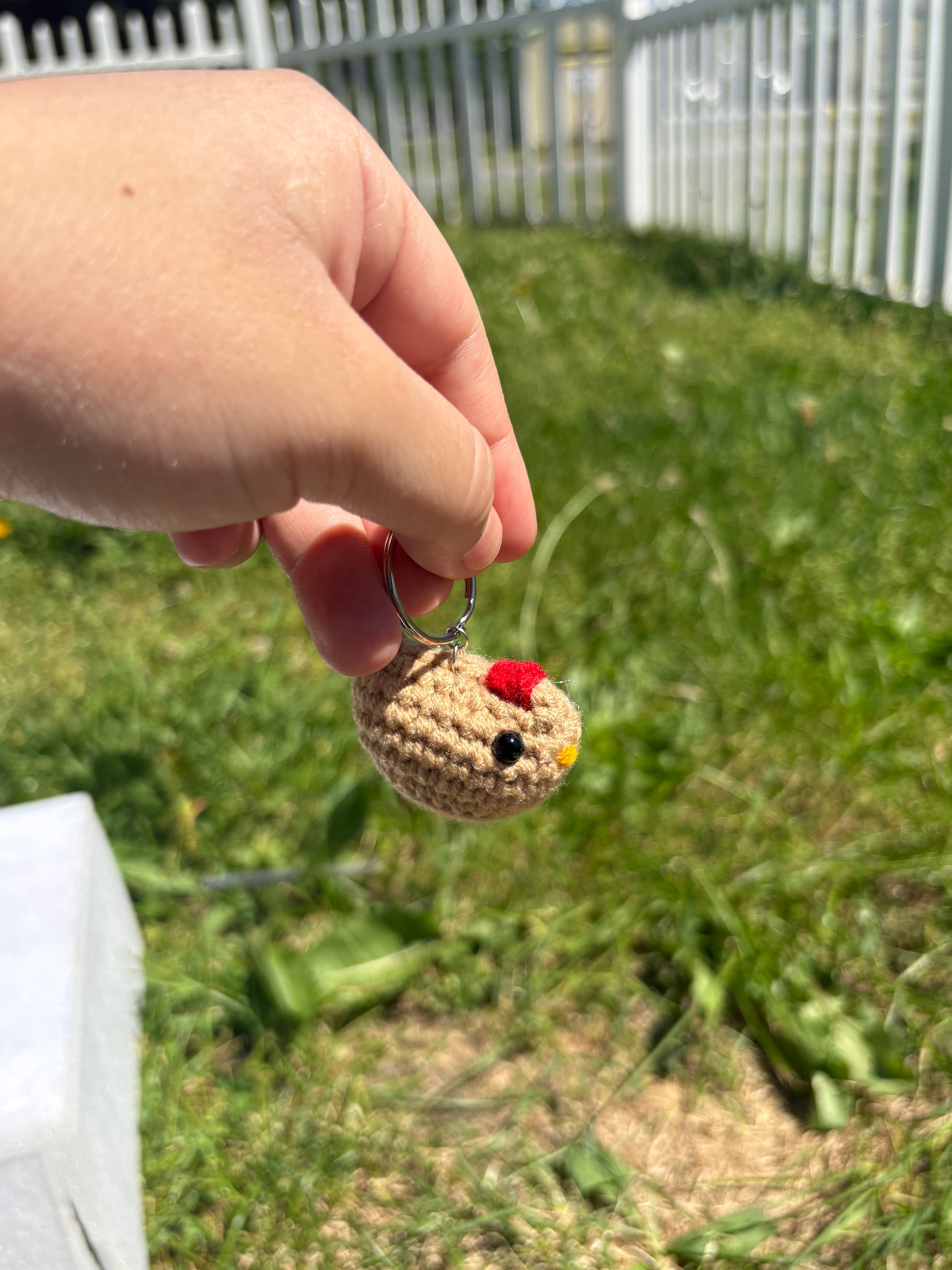 Chicken keychain